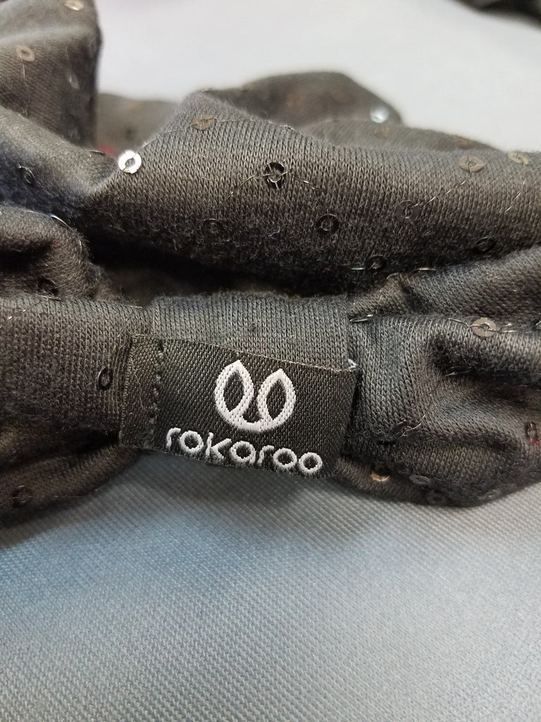 Youth Black Glitter Band