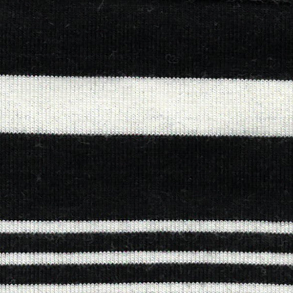Rokaroo Headband - Black with Varied White Stripes